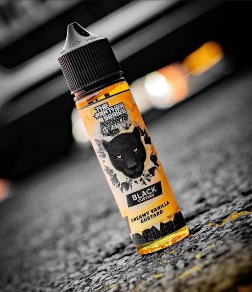PREMIUM PINK PANTHER BLACK CUSTARD 60ML